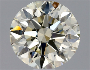 Picture of Natural Diamond 0.90 Carats, Round with Excellent Cut, M Color, SI1 Clarity and Certified by HRD