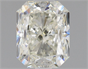 Natural Diamond 0.90 Carats, Radiant with  Cut, K Color, VVS2 Clarity and Certified by GIA