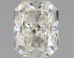 Picture of Natural Diamond 0.90 Carats, Radiant with  Cut, K Color, VVS2 Clarity and Certified by GIA