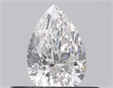 Natural Diamond 0.41 Carats, Pear with  Cut, F Color, VVS1 Clarity and Certified by GIA