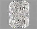 Natural Diamond 0.80 Carats, Radiant with  Cut, H Color, VVS2 Clarity and Certified by GIA