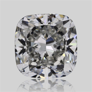 Foto Diamante Natural 0.83 quilates, Del cojín , Color H, claridad VVS2 y certificado GIA de