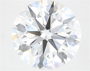 Picture of Lab Grown Diamond 6.70 Carats, Round with Ideal Cut, F Color, VS2 Clarity and Certified by IGI
