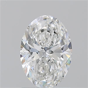 Picture of Natural Diamond 1.20 Carats, Oval with  Cut, G Color, VS2 Clarity and Certified by GIA