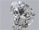 Natural Diamond 0.51 Carats, Heart with  Cut, G Color, VS2 Clarity and Certified by GIA