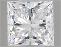 Diamante Natural 0.50 quilates, Princesa , Color D, claridad VS2 y certificado GIA