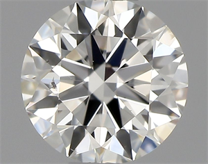 Foto Diamante Natural 0.50 quilates, Redondo , Color I, claridad SI2 y certificado GIA de