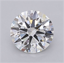 Lab Grown Diamond 1.50 Carats, Round with Ideal Cut, E Color, VS2 Clarity and Certified by IGI