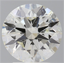 Diamante Natural 3.19 quilates, Redondo , Color K, claridad SI2 y certificado GIA