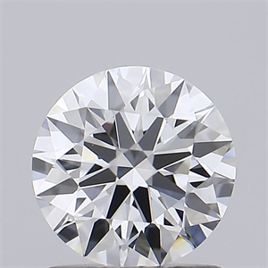 Picture of Lab Grown Diamond 1.03 Carats, Round with Ideal Cut, D Color, VVS1 Clarity and Certified by IGI