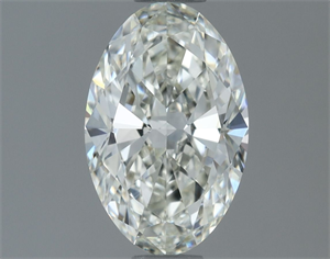 Picture of Natural Diamond 0.90 Carats, Oval with  Cut, I Color, VVS2 Clarity and Certified by IGI