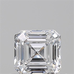 Picture of Natural Diamond 0.50 Carats, Asscher with  Cut, D Color, VVS1 Clarity and Certified by GIA