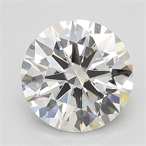 Picture of Lab Grown Diamond 2.36 Carats, Round with Ideal Cut, G Color, VVS2 Clarity and Certified by IGI