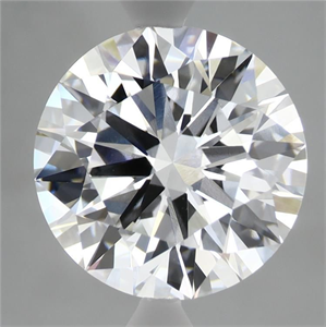 Picture of Lab Grown Diamond 4.36 Carats, Round with Ideal Cut, E Color, VVS1 Clarity and Certified by IGI
