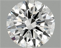 Lab Grown Diamond 1.44 Carats, Round with Excellent Cut, E Color, VS1 Clarity and Certified by IGI