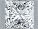 Natural Diamond 1.21 Carats, Princess with  Cut, H Color, VS2 Clarity and Certified by GIA