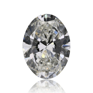 Picture of Natural Diamond 0.50 Carats, Oval with  Cut, H Color, VVS1 Clarity and Certified by GIA