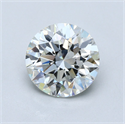 Natural Diamond 3.50 Carats, Round with Excellent Cut, I Color, VS2 Clarity and Certified by GIA
