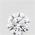 Del inventario de diamantes de laboratorio, 1.05 quilates, Redondo , Color D, claridad VVS2 y certificado IGI