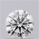 Natural Diamond 0.57 Carats, Round with Excellent Cut, J Color, VVS1 Clarity and Certified by GIA