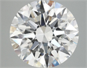 Del inventario de diamantes de laboratorio, 4.03 quilates, Redondo , Color E, claridad VVS2 y certificado IGI