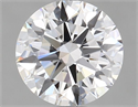 Lab Grown Diamond 1.09 Carats, Round with Ideal Cut, E Color, VS1 Clarity and Certified by IGI