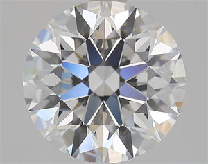 Picture of Natural Diamond 2.13 Carats, Round with Excellent Cut, F Color, VVS2 Clarity and Certified by GIA