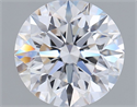Del inventario de diamantes de laboratorio, 2.00 quilates, Redondo , Color D, claridad VVS2 y certificado IGI