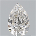 Natural Diamond 0.70 Carats, Pear with  Cut, H Color, VS1 Clarity and Certified by GIA
