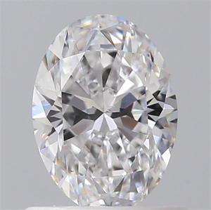 Picture of Natural Diamond 0.65 Carats, Oval with  Cut, D Color, SI1 Clarity and Certified by GIA