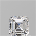Diamante Natural 0.76 quilates, Asscher , Color D, claridad VS2 y certificado GIA