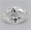 Natural Diamond 1.81 Carats, Oval with  Cut, G Color, VS1 Clarity and Certified by GIA