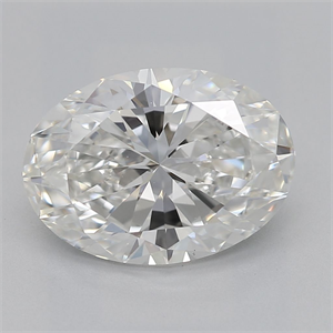 Picture of Natural Diamond 1.81 Carats, Oval with  Cut, G Color, VS1 Clarity and Certified by GIA