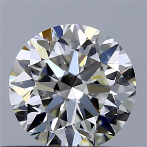 Foto Diamante Natural 0.51 quilates, Redondo , Color I, claridad VVS1 y certificado GIA de