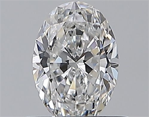 Picture of Natural Diamond 0.52 Carats, Oval with  Cut, E Color, VS1 Clarity and Certified by GIA