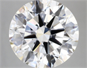 Del inventario de diamantes de laboratorio, 6.06 quilates, Redondo , Color D, claridad VVS2 y certificado GIA