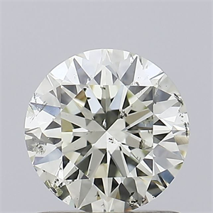 Foto Diamante Natural 1.00 quilates, Redondo , Color L, claridad SI2 y certificado IGI de