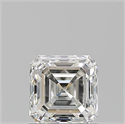 Diamante Natural 1.01 quilates, Asscher , Color H, claridad VVS2 y certificado GIA