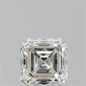 Foto Diamante Natural 1.01 quilates, Asscher , Color H, claridad VVS2 y certificado GIA de