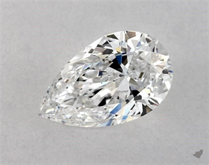 Foto Diamante Natural 0.95 quilates, De pera , Color D, claridad VVS2 y certificado GIA de