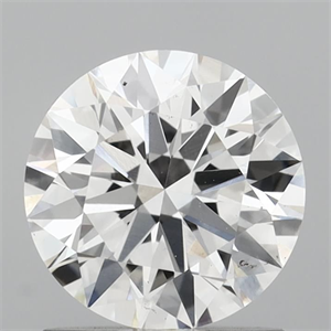 Picture of Lab Grown Diamond 1.22 Carats, Round with Ideal Cut, E Color, VVS2 Clarity and Certified by IGI