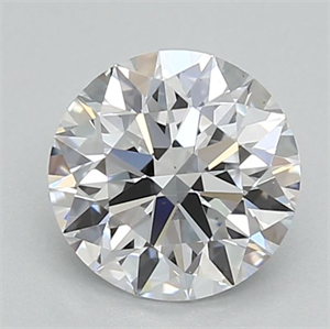 Picture of Lab Grown Diamond 0.80 Carats, Round with Excellent Cut, D Color, VS1 Clarity and Certified by IGI
