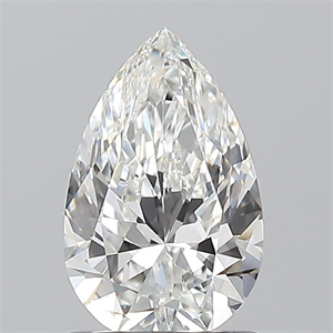Foto Diamante Natural 1.01 quilates, De pera , Color F, claridad VS1 y certificado GIA de