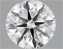 Lab Grown Diamond 1.00 Carats, Round with Excellent Cut, E Color, VVS2 Clarity and Certified by IGI