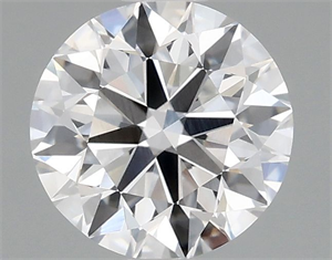 Picture of Lab Grown Diamond 1.00 Carats, Round with Excellent Cut, E Color, VVS2 Clarity and Certified by IGI