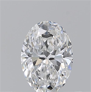Picture of Natural Diamond 0.50 Carats, Oval with  Cut, D Color, VS1 Clarity and Certified by GIA