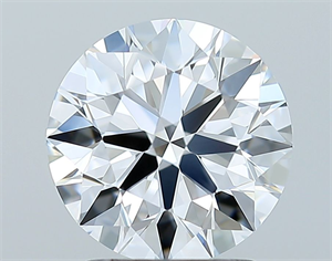 Foto Diamante Natural 2.01 quilates, Redondo , Color D, claridad VVS1 y certificado GIA de