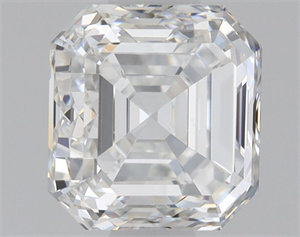 Picture of Natural Diamond 1.30 Carats, Asscher with  Cut, F Color, VS2 Clarity and Certified by GIA