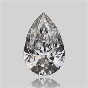 Picture of Natural Diamond 0.40 Carats, Pear with  Cut, G Color, SI2 Clarity and Certified by GIA