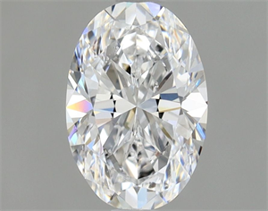 Picture of Natural Diamond 0.90 Carats, Oval with  Cut, D Color, SI1 Clarity and Certified by GIA